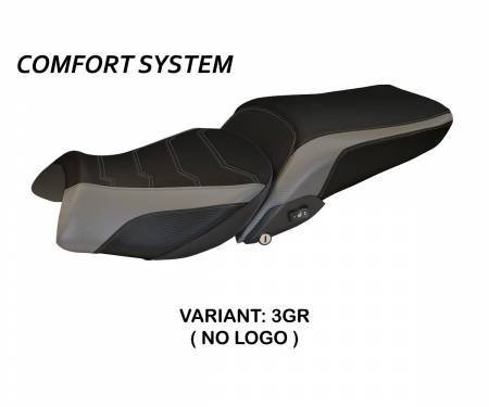 BR12RTA1C-3GR-4 Housse de selle Alghero 1 Comfort System Gris (GR) T.I. pour BMW R 1250 RT 2019 > 2022