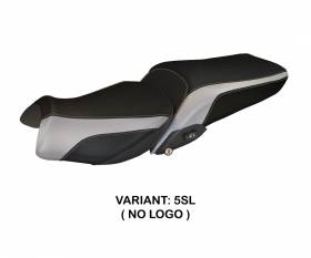 Seat saddle cover Olbia 1 Silver (SL) T.I. for BMW R 1200 RT 2014 > 2018
