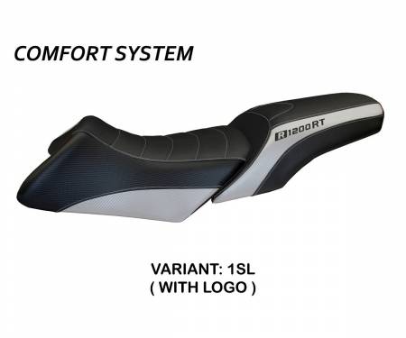 BR12RTRC-1SL-3 Sattelbezug Sitzbezug Roberto Comfort System Silber (SL) T.I. fur BMW R 1200 RT 2006 > 2013