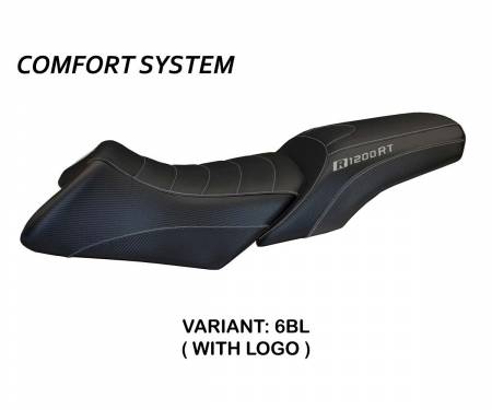 BR12RTRC-6BL-3 Seat saddle cover Roberto Comfort System Black (BL) T.I. for BMW R 1200 RT 2006 > 2013