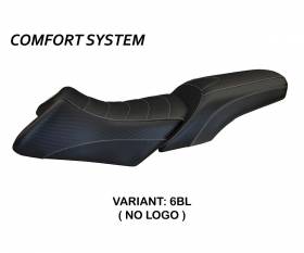Seat saddle cover Roberto Comfort System Black (BL) T.I. for BMW R 1200 RT 2006 > 2013