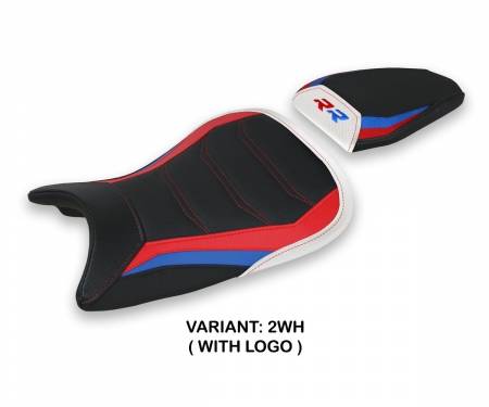 BS100RBU-2WH-1 Seat saddle cover Baltar Ultragrip White (WH) T.I. for BMW S 1000 RR (M-SPORT) 2019 > 2022