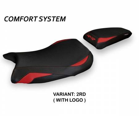 BS100RD1C-2RD-1 Seat saddle cover Deruta 1 Comfort System Red (RD) T.I. for BMW S 1000 RR 2019 > 2022