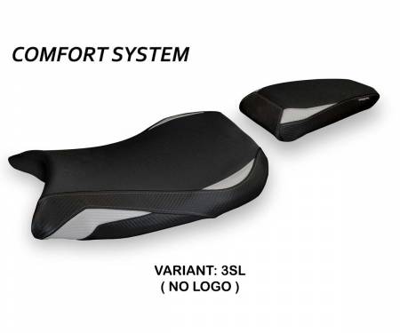 BS100RD1C-3SL-2 Housse de selle Deruta 1 Comfort System Argent (SL) T.I. pour BMW S 1000 RR 2019 > 2022
