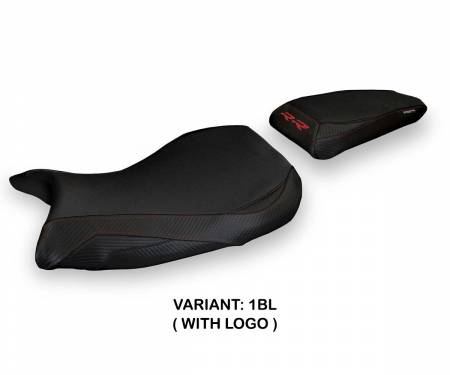 BS100RL1-1BL-1 Seat saddle cover Lustignano 1 Black (BL) T.I. for BMW S 1000 RR 2019 > 2022