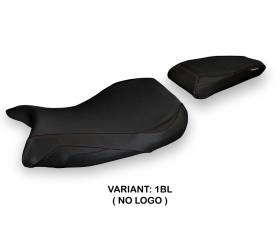 Seat saddle cover Lustignano 1 Black (BL) T.I. for BMW S 1000 RR 2019 > 2022