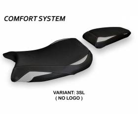 Housse de selle Laiar comfort system Argent SL T.I. pour BMW S 1000 R 2021 > 2024