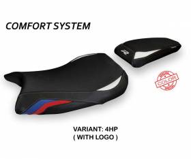 Seat saddle cover Laiar comfort system Hp HP + logo T.I. for BMW S 1000 R 2021 > 2024