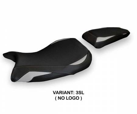 BS100RL-3SL-2 Seat saddle cover Laiar Silver SL T.I. for BMW S 1000 R 2021 > 2024