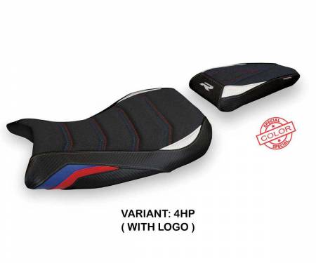 BS100RPU-4HP-1 Seat saddle cover Petra ultragrip Hp HP + logo T.I. for BMW S 1000 R 2021 > 2024