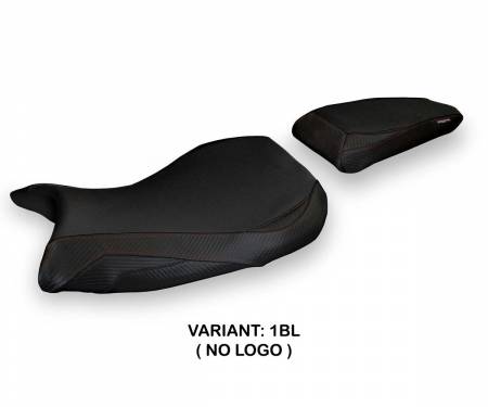 BS100RS1-1BL-2 Seat saddle cover Sevan 1 Black (BL) T.I. for BMW S 1000 RR (M-SPORT) 2019 > 2022