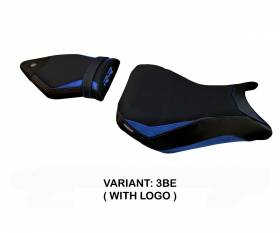 Seat saddle cover Hakha Blue (BE) T.I. for BMW S 1000 RR 2015 > 2018