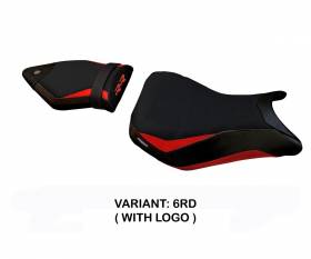 Seat saddle cover Hakha Red (RD) T.I. for BMW S 1000 RR 2015 > 2018