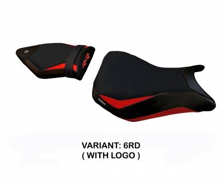 BS10R15H-6RD-2 Seat saddle cover Hakha Red (RD) T.I. for BMW S 1000 RR 2015 > 2018