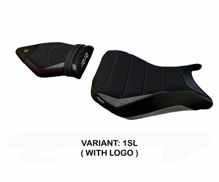BS10RM2-1SL-2 Housse de selle Maiori 2 Ultragrip Argent (SL) T.I. pour BMW S 1000 RR 2015 > 2018