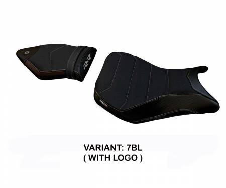 BS10RM2-7BL-2 Housse de selle Maiori 2 Ultragrip Noir (BL) T.I. pour BMW S 1000 RR 2015 > 2018
