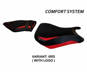 Seat saddle cover Vittoria 2 Comfort System Red (RD) T.I. for BMW S 1000 RR 2015 > 2018