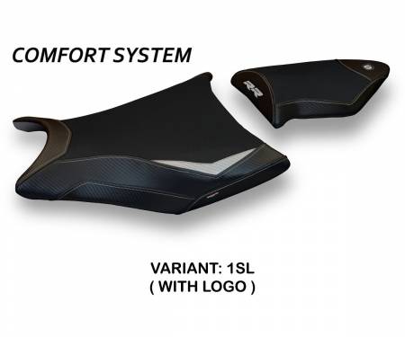 BS11RRE2-1SL-5 Housse de selle Essen 2 Comfort System Argent (SL) T.I. pour BMW S 1000 RR 2009 > 2011