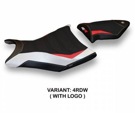 BS11RRGS-4RDW-5 Seat saddle cover Giuba Special Color Ultragrip Red - White (RDW) T.I. for BMW S 1000 RR 2009 > 2011