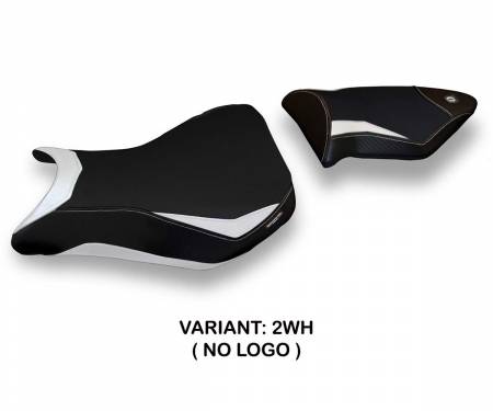 BS14RRB2-2WH-6 Seat saddle cover Baku 2 White (WH) T.I. for BMW S 1000 RR 2012 > 2014