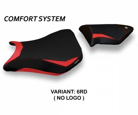BS14RRD2-6RD-6 Housse de selle Dacca 2 Comfort System Rouge (RD) T.I. pour BMW S 1000 RR 2012 > 2014