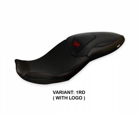 BS1XR2AT-1RD-1 Seat saddle cover Adrar Total Black Red (RD) T.I. for BMW S 1000 XR 2020 > 2021