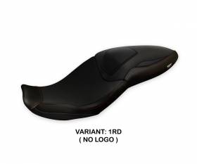 Seat saddle cover Adrar Total Black Red (RD) T.I. for BMW S 1000 XR 2020 > 2021