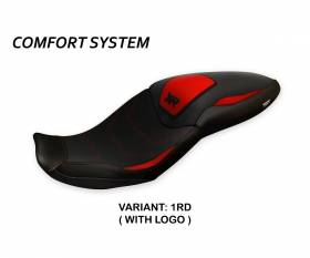 Seat saddle cover Djanet 1 Comfort System Red (RD) T.I. for BMW S 1000 XR 2020 > 2021