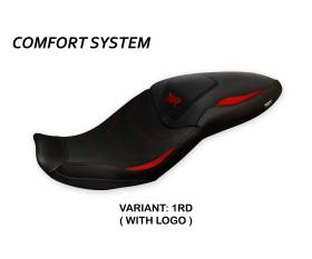 Seat saddle cover Djanet 2 Comfort System Red (RD) T.I. for BMW S 1000 XR 2020 > 2021