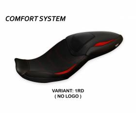 Seat saddle cover Djanet 2 Comfort System Red (RD) T.I. for BMW S 1000 XR 2020 > 2021