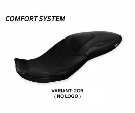 BS1XR2DT-2GR-2 Housse de selle Djanet Total Black Comfort System Gris (GR) T.I. pour BMW S 1000 XR 2020 > 2021