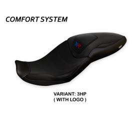 Rivestimento sella Djanet Total Black Comfort System Hp (HP) T.I. per BMW S 1000 XR 2020 > 2021
