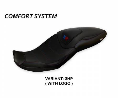 BS1XR2DT-3HP-1 Housse de selle Djanet Total Black Comfort System Hp (HP) T.I. pour BMW S 1000 XR 2020 > 2021