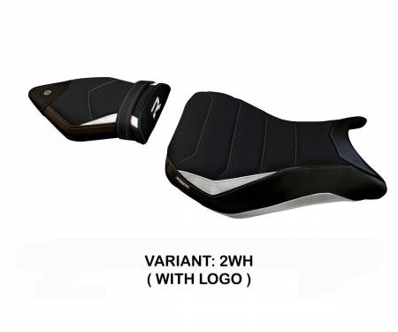 BSR49F2-2WH-2 Seat saddle cover Fulda 2 Ultragrip White (WH) T.I. for BMW S 1000 R 2014 > 2020