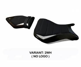 Seat saddle cover Fulda 2 Ultragrip White (WH) T.I. for BMW S 1000 R 2014 > 2020