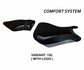 Sattelbezug Sitzbezug Spira 2 Comfort System Silber (SL) T.I. fur BMW S 1000 R 2014 > 2020