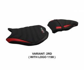 Seat saddle cover Cervia Ultragrip Red (RD) T.I. for DUCATI 1198 2007 > 2013