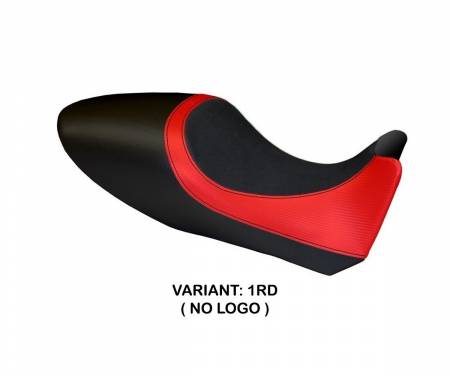 DDACC-1RD-4 Seat saddle cover Arezzo Carbon Color Red (RD) T.I. for DUCATI DIAVEL 2011 > 2013