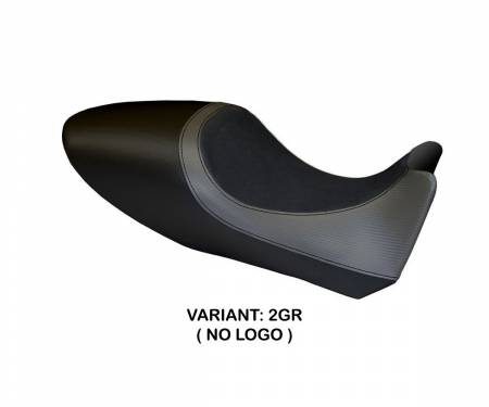DDACC-2GR-4 Seat saddle cover Arezzo Carbon Color Gray (GR) T.I. for DUCATI DIAVEL 2011 > 2013