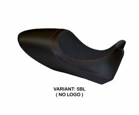 Seat saddle cover Arezzo Carbon Color Black (BL) T.I. for DUCATI DIAVEL 2011 > 2013