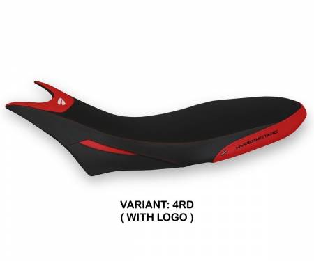 DH95C1-4RD-1 Seat saddle cover Cuba 1 Red (RD) T.I. for DUCATI HYPERMOTARD 950 2019 > 2024