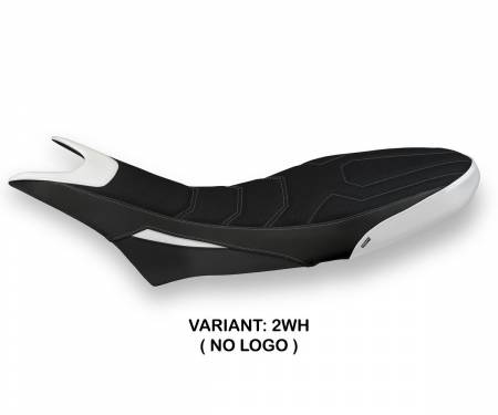 DH95L1-2WH-4 Seat saddle cover Luna 1 Ultragrip White (WH) T.I. for DUCATI HYPERMOTARD 950 2019 > 2024