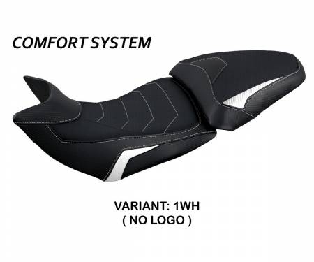 DM1215JC-1WH-2 Seat saddle cover Jazan Comfort System White (WH) T.I. for DUCATI MULTISTRADA 1200 2015 > 2020