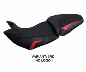 Seat saddle cover Jazan Red (RD) T.I. for DUCATI MULTISTRADA 1200 2015 > 2020