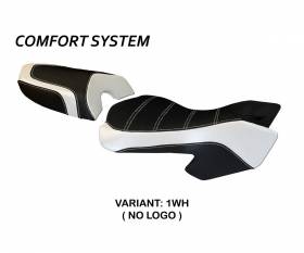 Seat saddle cover Sciacca Color Comfort System White (WH) T.I. for DUCATI MULTISTRADA 1100 2003 > 2009