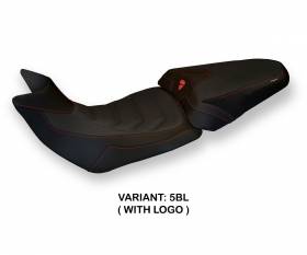 Seat saddle cover Bobbio 2 Ultragrip Black (BL) T.I. for DUCATI MULTISTRADA 1200 2015 > 2020