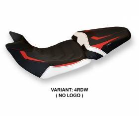 Seat saddle cover Bobbio Special Color Ultragrip Red - White (RDW) T.I. for DUCATI MULTISTRADA 1200 2015 > 2020