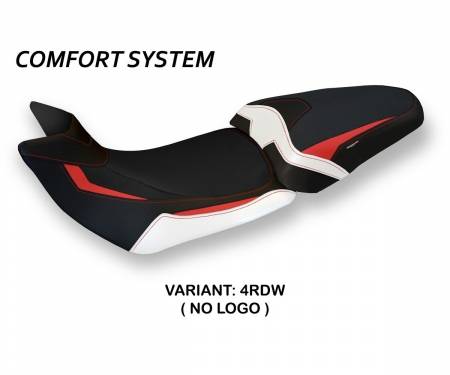 DML60PS-4RDW-4 Seat saddle cover Patna Special Color Comfort System Red - White (RDW) T.I. for DUCATI MULTISTRADA 1260 2015 > 2020
