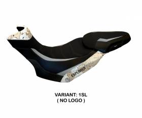 Seat saddle cover Lux Mps Ultragrip Silver (SL) T.I. for DUCATI MULTISTRADA 1200 ENDURO 2016 > 2021