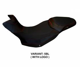 Seat saddle cover Zac 1 Black (BL) T.I. for DUCATI MULTISTRADA 1200 ENDURO 2016 > 2021